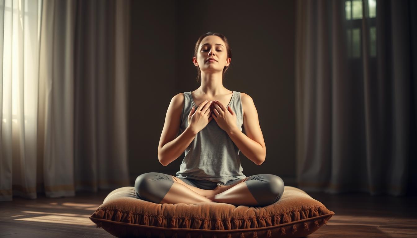 What is the way to increase deep breathing?